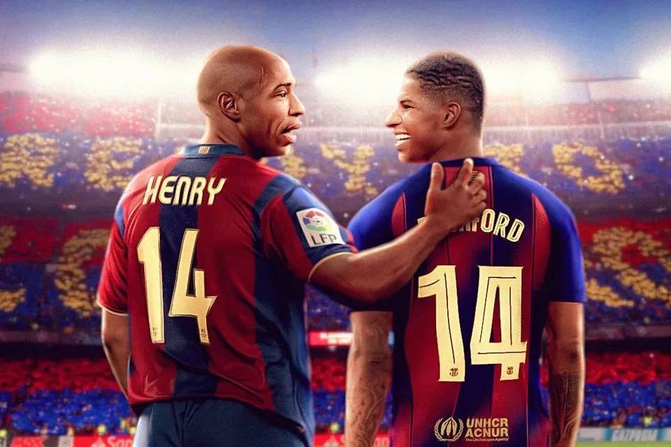 拉什福德加盟巴萨官宣，坚称不说曼联坏话！穿14号致敬一人欲夺欧冠